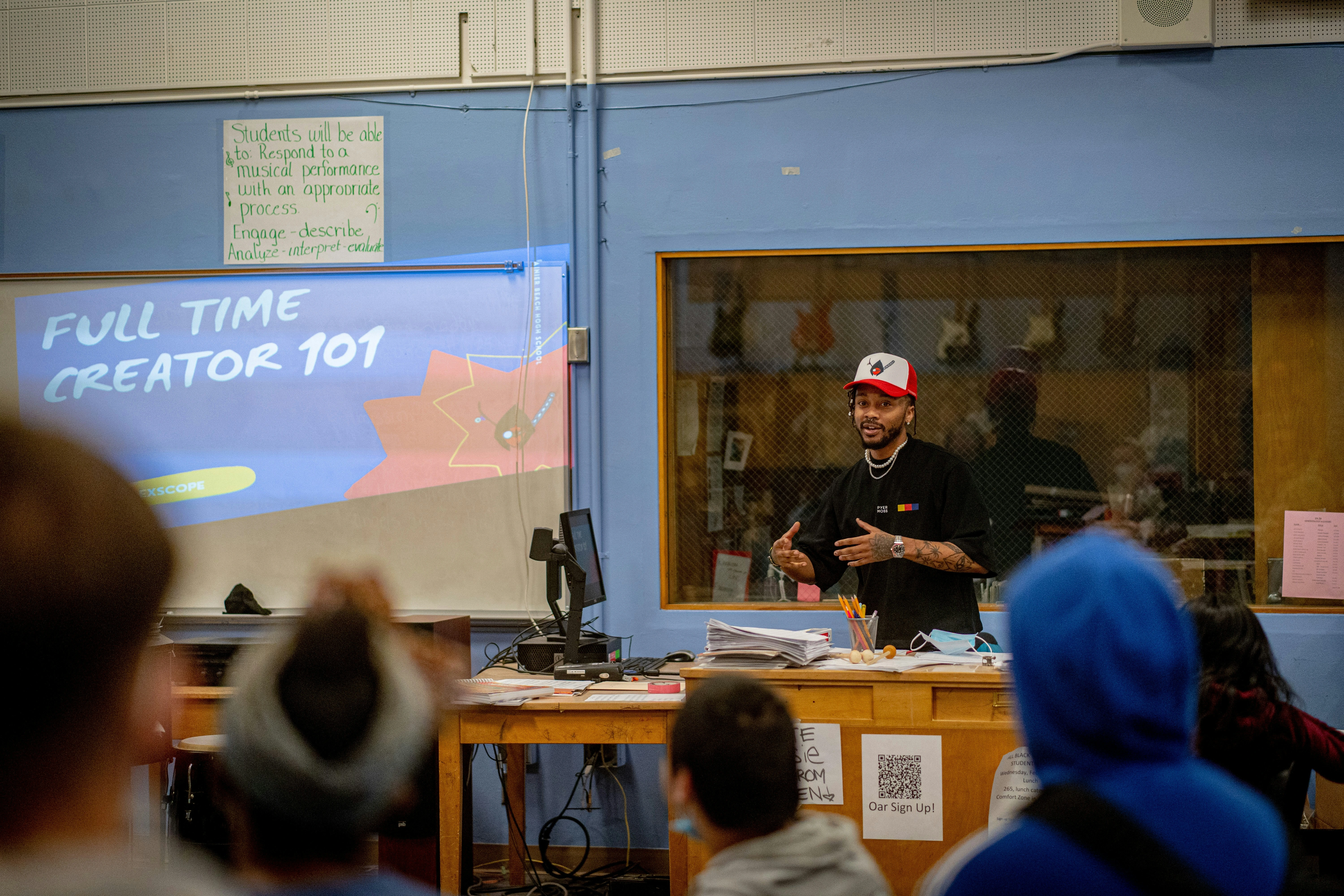 Casey teaching